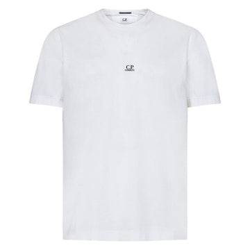 CP COMPANY ロゴプリントTシャツ ホワイト 14CMTS257A 006374G 103 47424328