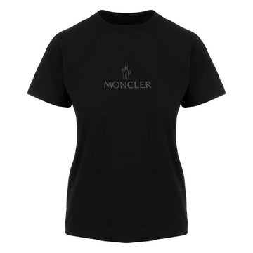 Moncler Women's Logo Patch T-Shirt Black 8C000 05 829H8 999 47271968