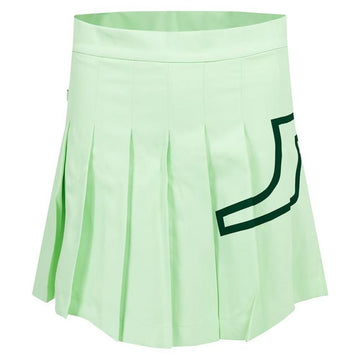 J Lindeberg 23SS NAOMI Logo Bridge Skirt Neon Green M037 46811960