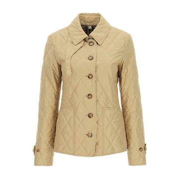 Burberry 23SS FERNLEIGH Diamond Quilted Jacket Beige 8023321 40485875