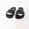 Valentino Navy Rockstud Spike Slippers 36/230 154944016 [P]