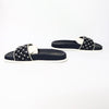 Valentino Navy Rockstud Spike Slippers 36/230 154944016 [P]