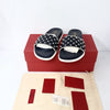 Valentino Navy Rockstud Spike Slippers 36/230 154944016 [P]