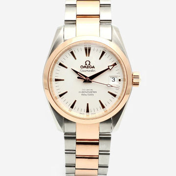 OMEGA シーマスター アクアテラ ローズゴールド コンビ 36 メンズウォッチ 2304.30 コーアクシャル オートマティック 2007年 154946576