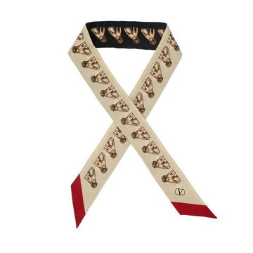 Valentino Skinny Twill Silk Scarf 7W2E6017 UQW CEV 150633904 [P]
