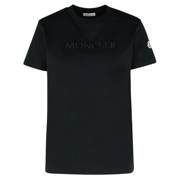 MONCLER モンクレール 25SS ロゴ パッチ Tシャツ ブラック 8C000 08 89AUO 999 139865467