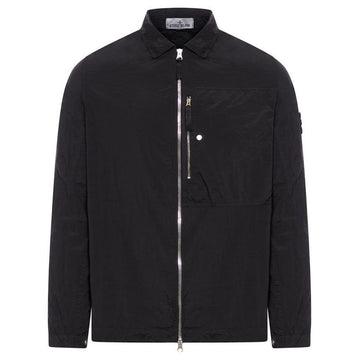 STONE ISLAND ストーン 25SS ナイロン メタル エコニール オーバー シャツジャケット ブラック K1S15 1200005 S0019 V0029 136436667