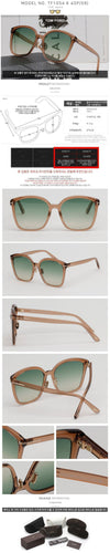 TOM FORD Sonnenbrille TF1054-K Übergröße Horn-Rahmen mit Nasenstütze Asiatische Passform 124118891 [P]