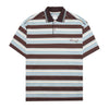Wooyoungmi Striped Polo T-Shirt 154525220 [P]