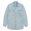 Wooyoungmi Flower Logo Denim Shirt 154525205 [P]