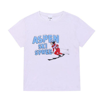 Re Done Classic Ski Spring Women's Short Sleeve T-Shirt 024-02WCGT317 137968571