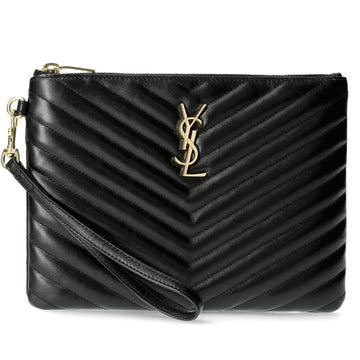 Saint Laurent Monogram Matelassé Small Clutch Bag 379039 CWU01 1000 151478922