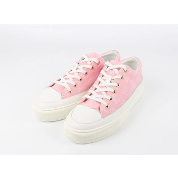 Louis Vuitton Denim Stella Sneakers Pink 38 154951909
