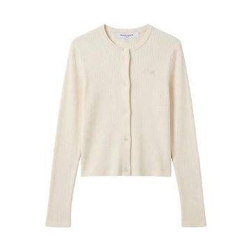 MAISON KITSUNE ベイビー・フォックス リブ カーディガン 154952563