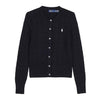 POLO RALPH LAUREN 211971868 016 SS26 Damen Logo Kabel Cardigan 154952572 [P]