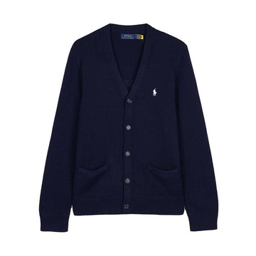 POLO RALPH LAUREN 710961170 001 SS26 メンズ ポニー刺繍カーディガン 154952784