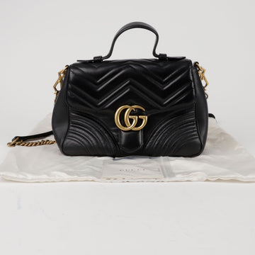 Gucci GG Marmont Small Top Handle Tote Shoulder Bag 498110 154526493