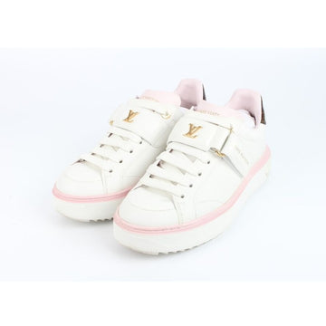 LOUIS VUITTON タイムアウト ベルクロ スニーカー ピンク 36 154955753