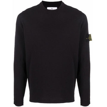 STONE ISLAND ワッペン ニット ダークネイビー V0020 7615532B9 52683341