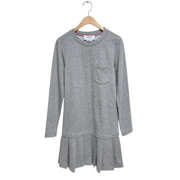 THOM BROWNE ドロップウェストプリーツドレス 06840055 117546796