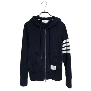 THOM BROWNE フードジッパー 4バー ネイビー 154958757