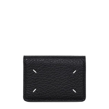 Maison Margiela Black Stitch Pocket Trifold Wallet 154990450