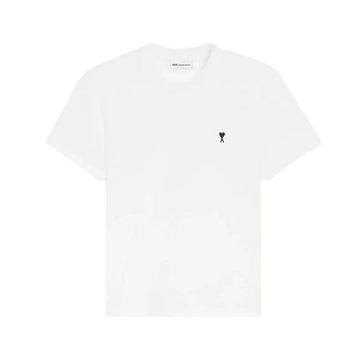 AMI Herzlogo T-Shirt Kurzarm Weiß 154991378