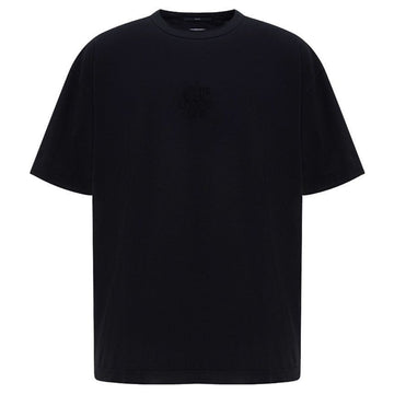 CP COMPANY CP 24FW シグネチャーロゴ刺繍ボックスフィットTシャツ ブラック 17CMTS181A 005697G 995 122482738