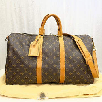 Louis Vuitton Monogram Bandoulière Keepall 45 Travel Bag 154992857