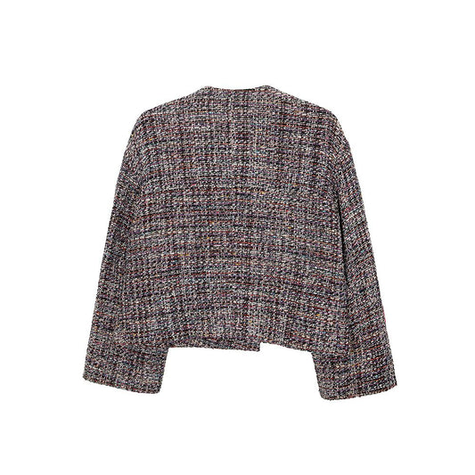 CHANEL Velcro Tweed Jacket Size 36 154768851 [P]