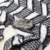 CHANEL Geometric Tweed Jacket P53782 Size 40 154768879 [P]