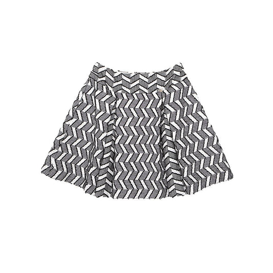 CHANEL Geometric Tweed Skirt P53783 38 154768888 [P]