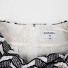 CHANEL Geometric Tweed Skirt P53783 Size 38 154768888 [P]