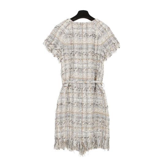 CHANEL Tweed Dress Size 40 P57900 154769877 [P]