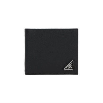 Prada Saffiano Triangle Logo Slim Wallet 2MO513 73407378