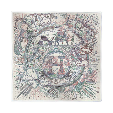 HERMES Hold The Line 90 Carré Damen-Seidentuch H004187S 07 154994634 [P]