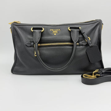 Prada Vitello Daino Gold Tote Bag Motor Bag 2WAY BL0805 154995463 [P]