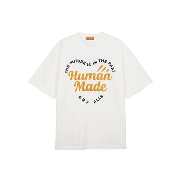 HUMAN MADE Unisex WORD HEART Grafik T-Shirt Weiß HM29TE011 138401623