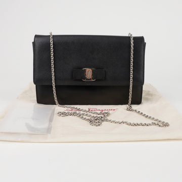 Salvatore Ferragamo Chain Shoulder Crossbody Bag 21 D855 154325160
