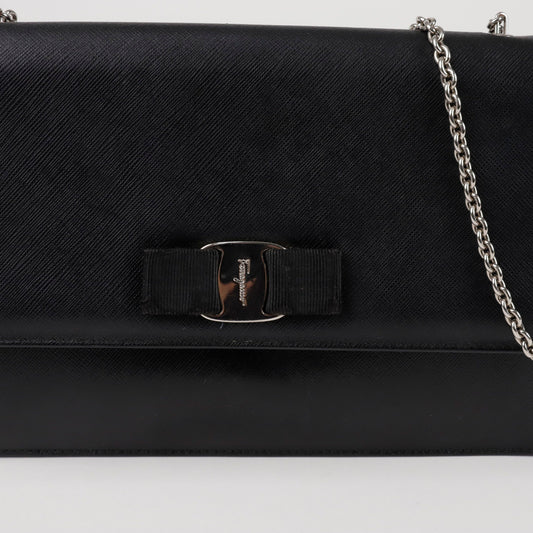 Salvatore Ferragamo Chain Shoulder Crossbody Bag 21 D855 154325160 [P]
