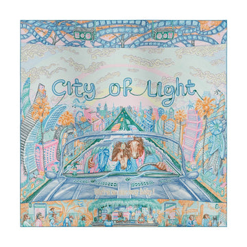 Hermes City of Light 90 Scarf H004103S 06 155431805