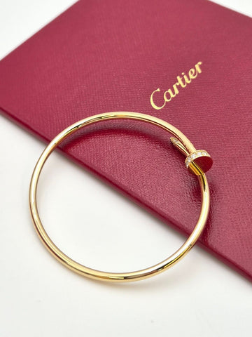 CARTIER ジャスト アン クル カラーダイヤモンドブレスレット 25年 12月 状態 S 155004112