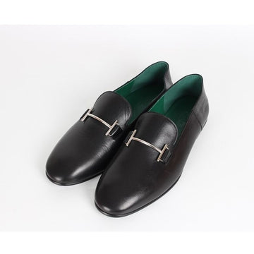 Hermes Saga Leather Loafer Black 42 155004754