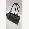 CHANEL Caviar Gray Shoulder Bag 155005918 [P]
