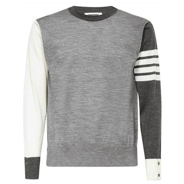 THOM BROWNE ニットトーナルグレー MKA002F Y1014 982 52861140