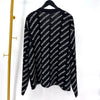 BALENCIAGA マルチロゴカーディガン ブラック (719649) 155005989 [P]