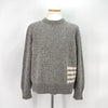 Thom Browne Diagonal Mohair Knit Gray (MKA448A) 155006022 [P]