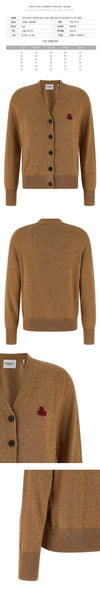 ISABEL MARANT Kardigan mit Logo in Kamelgranita 153854259 [P]