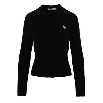 Maison Kitsune Fox Wool Cardigan Black JW00514KT1006 P199 43688440