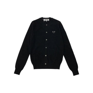 Comme Des Garcons 26SS Black Heart Wappen Patch Cardigan Black AX-N023-051-1 151009506